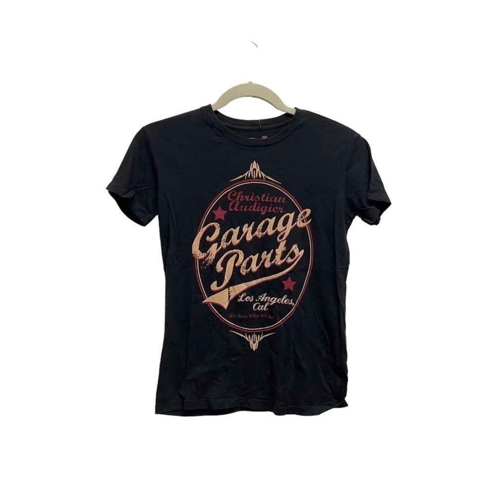 Ed Hardy Christian‎ Audigier Garage Parts T Shirt Black